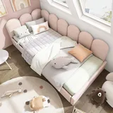 lanki international gmbh Jugendbett Odikalo 90 x 200 cm rosa
