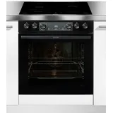 Gorenje Induktions Herd-Set »BCSI737DBGOT«, mit 1-fach-Teleskopauszug, ecoClean Plus, (1 St.), Pizzafunktion mit 300 °C – perfekt für Pizza, Focaccia und mehr!, schwarz