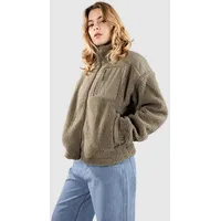 URBAN CLASSICS Sherpa Mix Jacke palegreen Gr. L