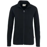 Hakro Damen Interlockjacke schwarz, XL