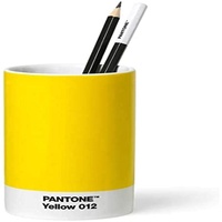 Copenhagen Design Pantone Schreibtisch-Organizer Stiftebecher, Porzellan, Yellwo 012, gelb