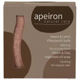 Apeiron Pflanzenölseife Neem & Lehm