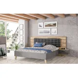 Forte Ricciano 180 x 200 cm Grau