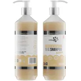 Hundeshampoo für Hunde, HaferflockenShampoo für Hunde, professionelles pHAusgewogen, tierversuchsfrei, silikon und parabanfrei, welpenfreundlich, hergestellt in Großbritannien (500 ml mit Pumpe)