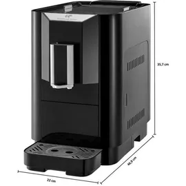 CONTINENTAL EDISON CECFAUTOB Kaffeevollautomat schwarz