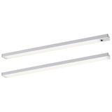 Paulmann Inline LED-Unterbauleuchte-Basisset 4W Warmweiß Chrom (matt)