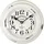 Ambiente Haus Kensington Wanduhr 21,0 cm 21 weiß