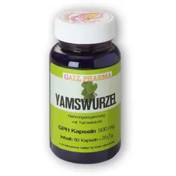 GPH Yamswurzel 500mg Kapseln 60 Stück