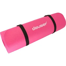 FITNESSMATTE PINK 182 CM X 61 CM X 1,2 CM DEUSER® EINHEITSGRÖSSE