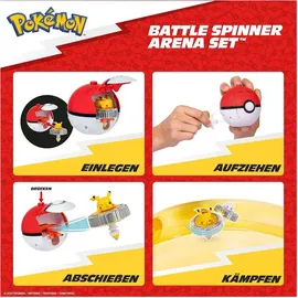 Jazwares GmbH Pokémon Battle Spinner Arena Set