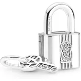 Pandora Vorhängeschloss mit Schlüssel Silber 790088C01
