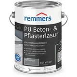 Remmers PU Beton- & Pflasterlasur anthrazit, 2,5 Liter, Beton- und Bodenfarbe, Pflasterstein Farbe, für mineralische Untergründe, lichtbeständig