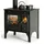 prometey ltd Holzherd R ECO INOX mit Edelstahlbackofen, linke Version