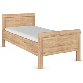 Rauch Einzelbett Stollenbett EVELYN 109 x 210 cm Eiche braun