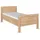 Rauch Einzelbett Stollenbett EVELYN 109 x 210 cm Eiche braun