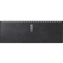 Baier & Schneider rido/idé 7036142906 Querterminbuch Mod. septant 2026 305×105 mm, Kunststoff, schwarz