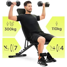 Zipro Hantelbank Zipro Grind Schwarz