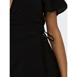 Only Wickelkleid Schwarz 34