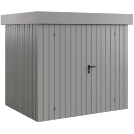 Hörmann EcoStar Gerätehaus 2,37 x 1,81 m Graualuminium