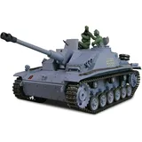 AMEWI RC-Panzer Sturmgeschütz III R&S 2,4GHZ RTR blau (1:16)