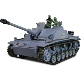 AMEWI RC-Panzer Sturmgeschütz III R&S 2,4GHZ RTR blau (1:16)