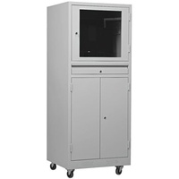 Gürkan PC-Schrank grau