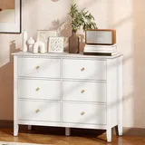 Homcom Sideboard 100 x 78 x 40 cm Weiß