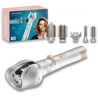 Cecotec 6-in-1 Gyro, Leistung 1100 W, 6 Köpfe, automatische Locke, 360-Grad-Kabel, Keramik, multifunktionales Design, schnelle Frisur, kein Frizz, professioneller Stil