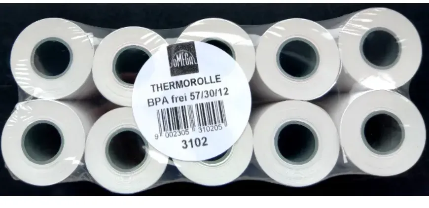 OMEGA Thermorolle 57/30/12mm 9m 10 Rollen