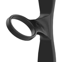 VintageView Helix Simple Wandhalterung Schwarzes Weinflaschenregal für 3 Flaschen übrig