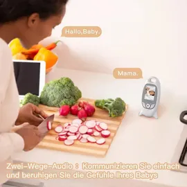Comfyer Babyphone 2 Zoll 720p