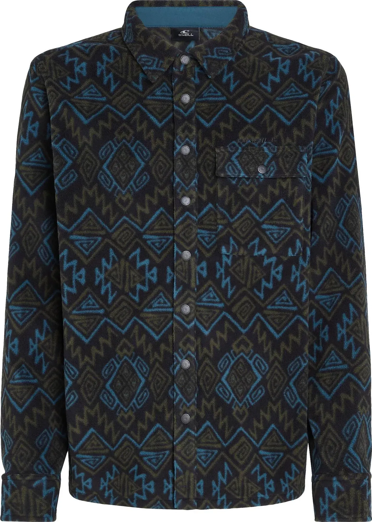 O'Neill Superfleece Shirt black retro ikat (39108) S