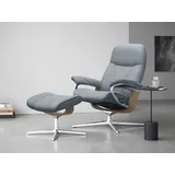 Stressless Stressless® Relaxsessel »Consul«, mit Cross Base, Größe S, M & L, Holzakzent Eiche blau