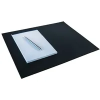 Durable Schreibunterlage Leder (für Konferenzräume, 420 x 300 mm) 1 Stück, schwarz, 730401