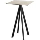 Essentials Infinity Klapptisch 70 x 70 x 109,2 cm Schwarz