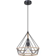 GLOBO ULLEU 0-flg. Ø 38 cm rund schwarz
