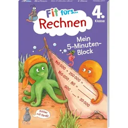 TESSLOFF 378862463 Fit fürs Rechnen 4. Klasse. Mein 5-Minuten-Block