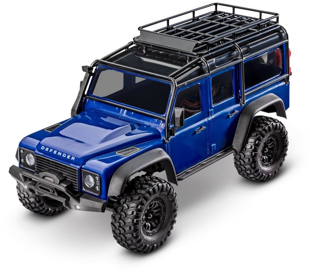 Traxxas RC-Auto Traxxas TRX-4M Land Rover Defender 1:18 RTR 4WD Mini RC Crawler blau
