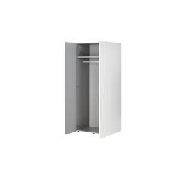 WIMEX Drehtürenschrank Multiraumkonzept 80 x 185 x 54 cm Weiß