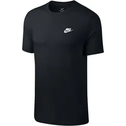 NIKE M NSW CLUB TEE BLACK/WHITE