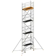 Layher Rollgerüst Uni Leicht P2 mit Gerüststützen 9,10m AH