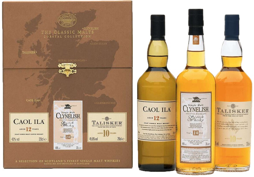 Classic Malts Selection Coastal - Caol Ila 12 J. - Clynelish 14 J....