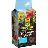 Compo Sana Qualitäts-Blumenerde 50% weniger Gewicht 60 l