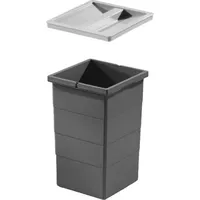 Kuekom Hailo Inneneimer 1129949 dunkelgrau 15 Liter 226x233x350 mm