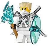 LEGO Ninjago: Zane mit 3 Waffen - Weiß