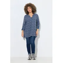 Ulla Popken Tunika in tintenblau | Gr.: 46-48