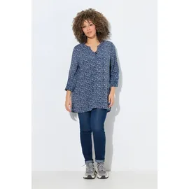 Ulla Popken Tunika in tintenblau | Gr.: 46-48