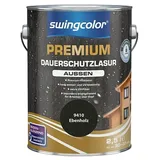 swingcolor Premium Dauerschutzlasur  (Ebenholz, 2,5 l, Seidenglänzend)
