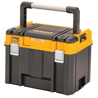Dewalt TSTAK VII Tiefe Werkzeugbox mit IP54 Schutz für große Maschinen und Zubehör (44l Volumen) - DWST83343-1