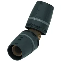 TECE TECElogo Push Winkelkupplung, 45-Grad, Rotguss/Siliziumbronze, 8711232, Ausführung: 32